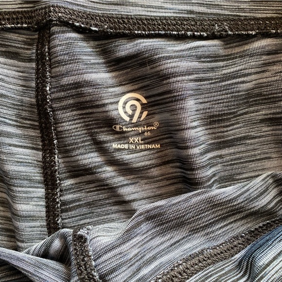 C9 by Champion Heathered Leggings with Lace Up & Mesh Back - Picture 2 of 6